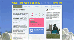 Desktop Screenshot of mellsdaffodilfestival.co.uk